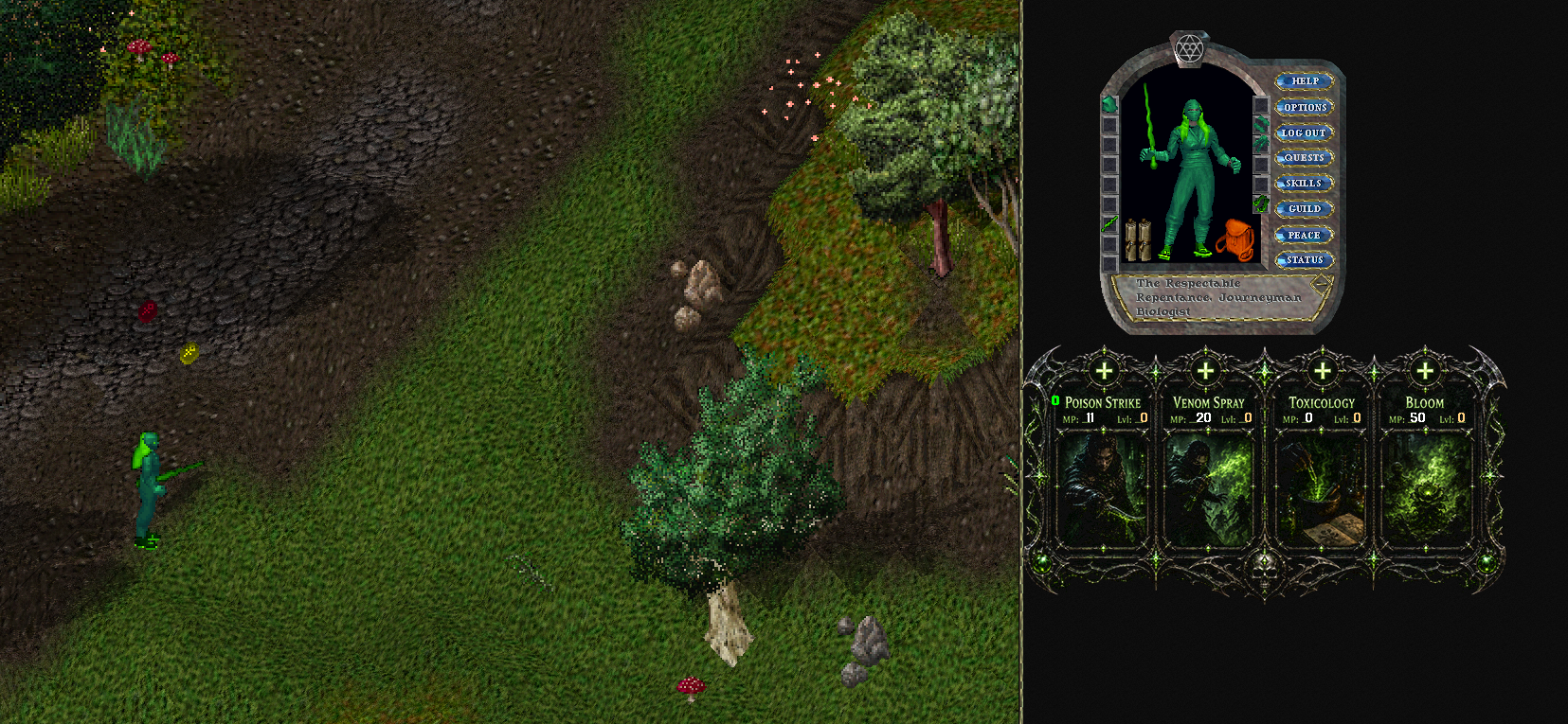 Perilous Legends DOTA mode arena screenshot