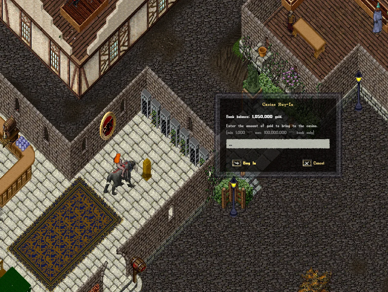 Casino blackjack interaction