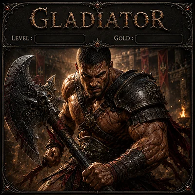 Gladiator hero art