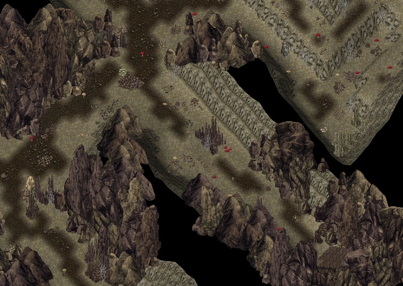 Modified dungeon floor in Perilous Legends
