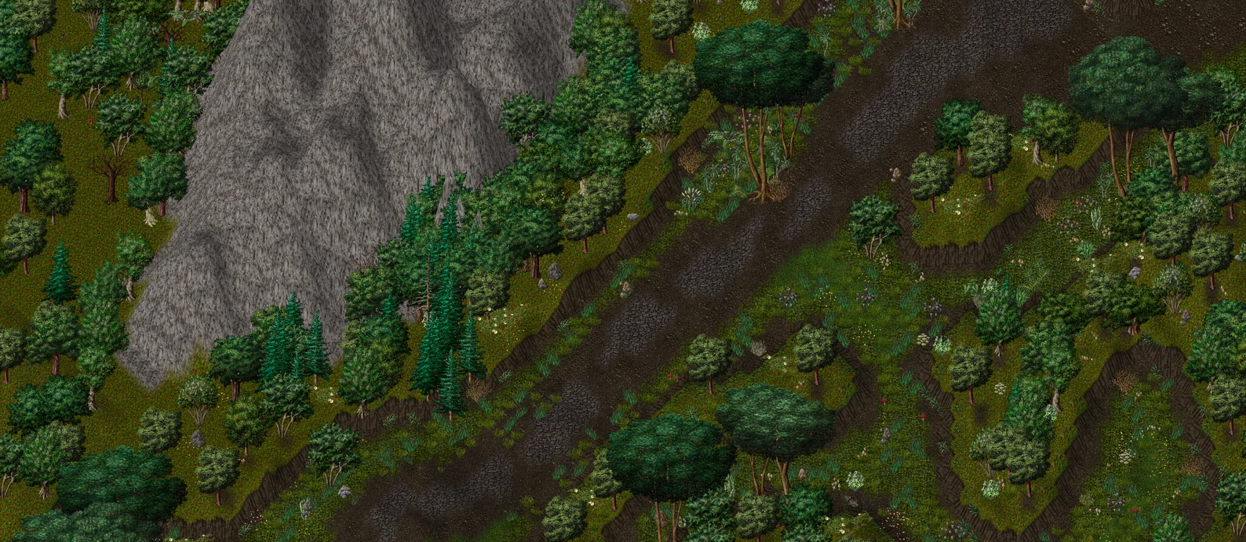 Forest route from the Perilous Legends world